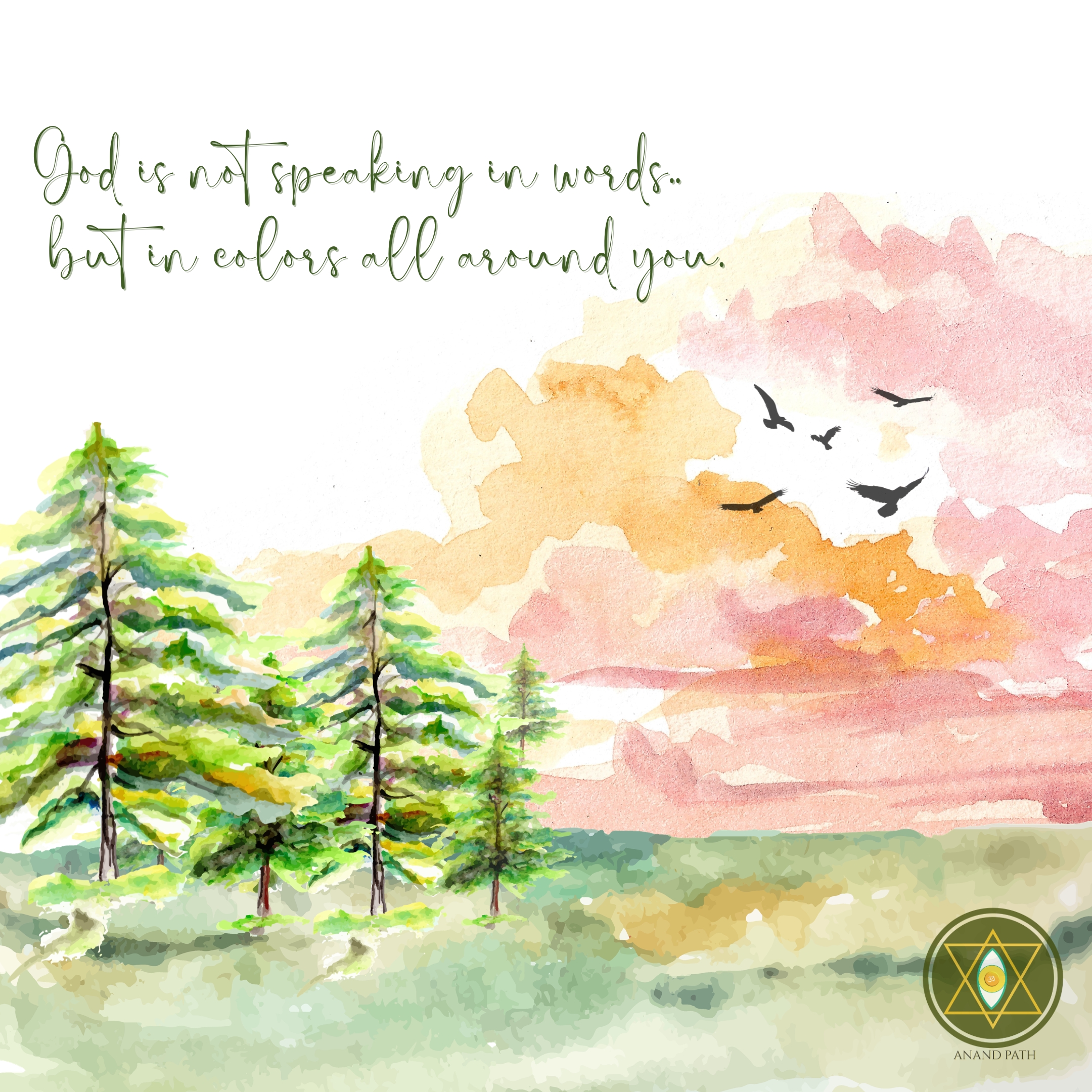 Trees Sky, Natural beauty, art, painting